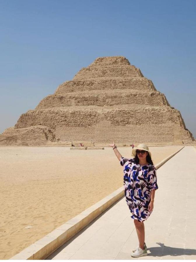 Pyramid View Gh Hotel Kafret el-Gabal Buitenkant foto