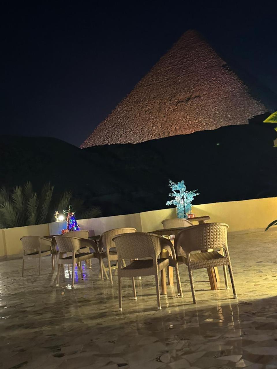 Pyramid View Gh Hotel Kafret el-Gabal Buitenkant foto