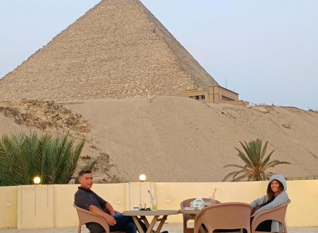 Pyramid View Gh Hotel Kafret el-Gabal Buitenkant foto
