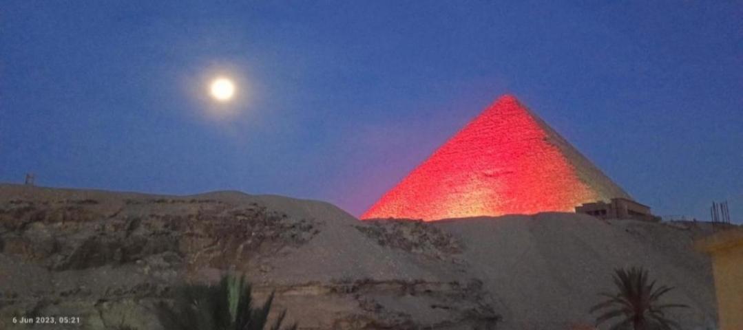 Pyramid View Gh Hotel Kafret el-Gabal Buitenkant foto