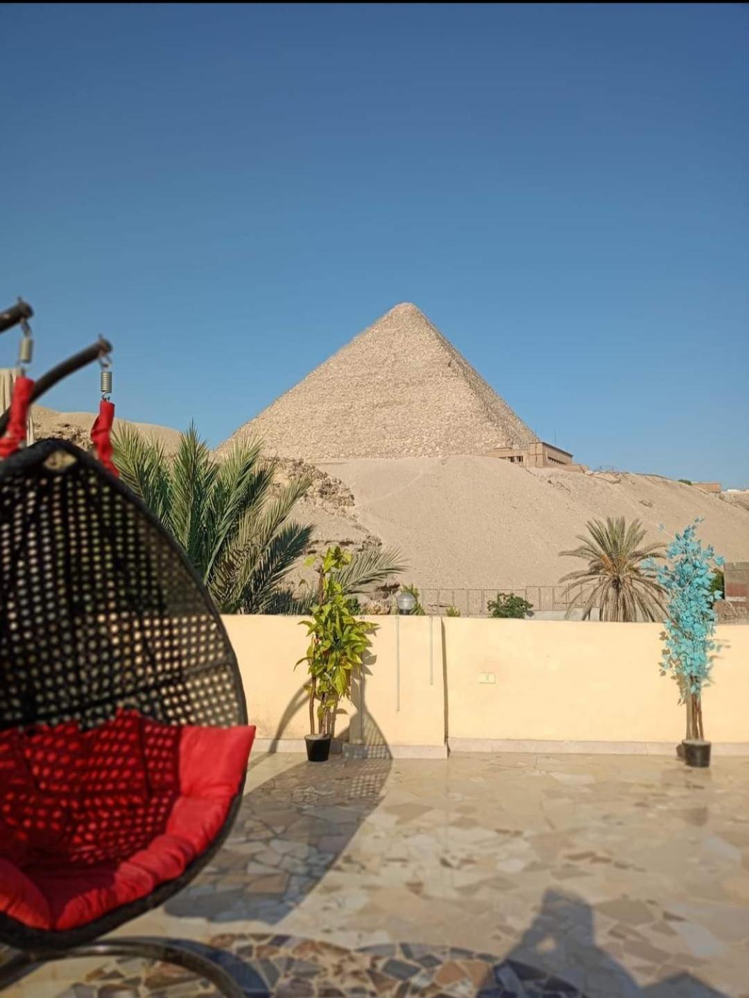 Pyramid View Gh Hotel Kafret el-Gabal Buitenkant foto