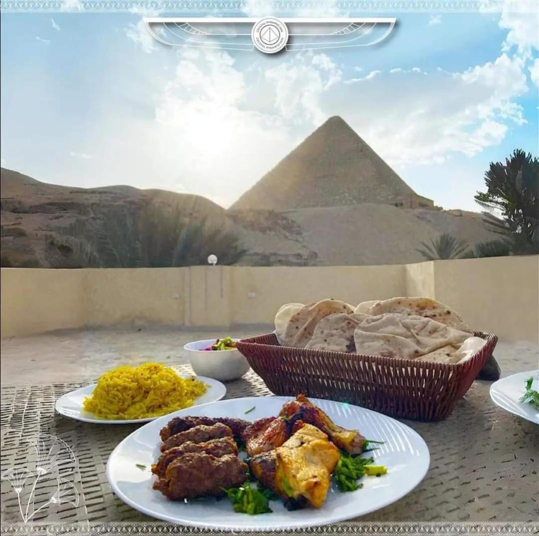 Pyramid View Gh Hotel Kafret el-Gabal Buitenkant foto