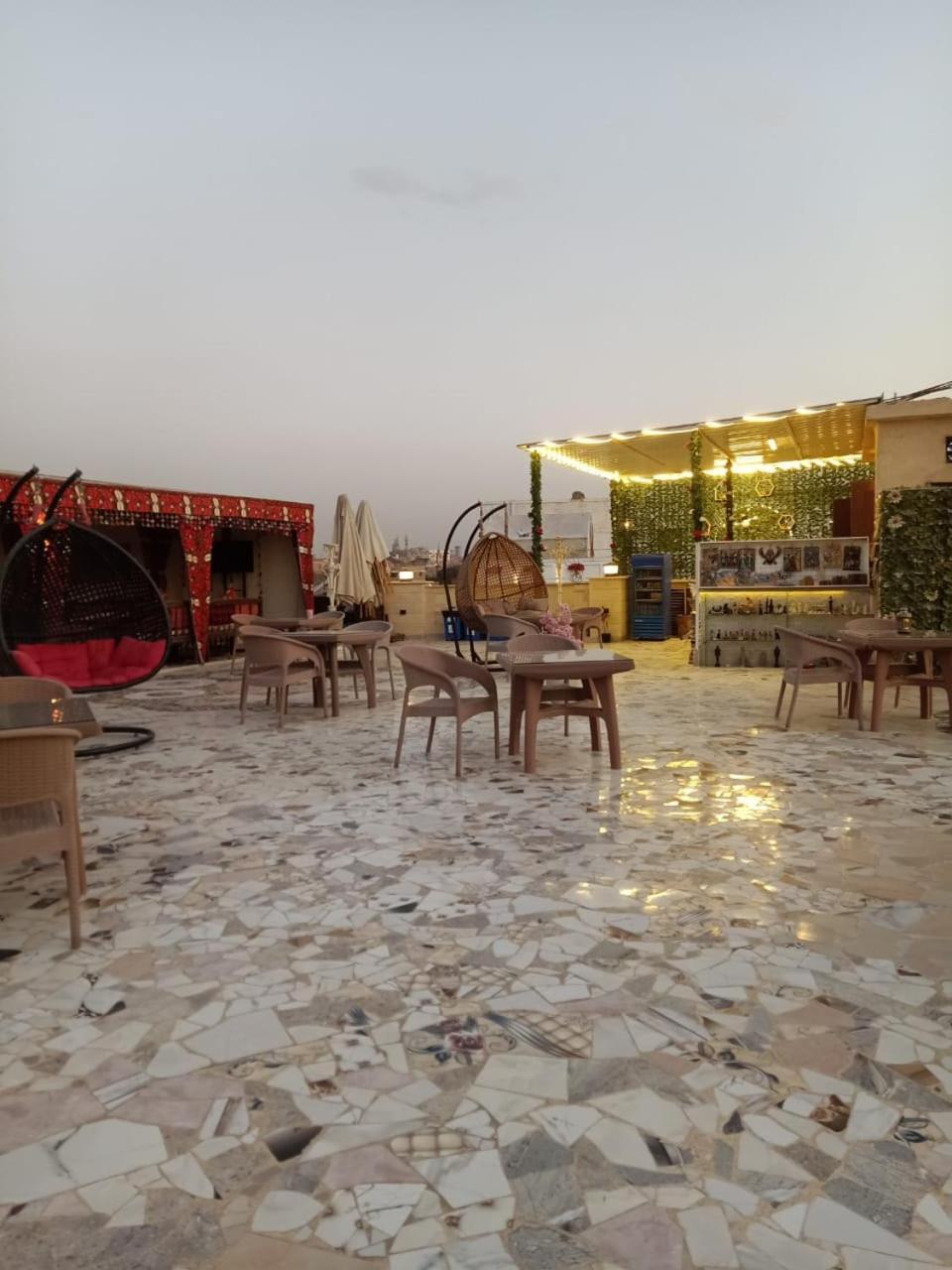 Pyramid View Gh Hotel Kafret el-Gabal Buitenkant foto